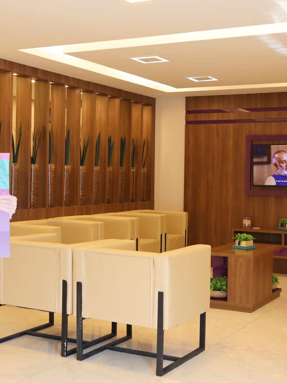 Sala de espera da Oral Unic Petrolina